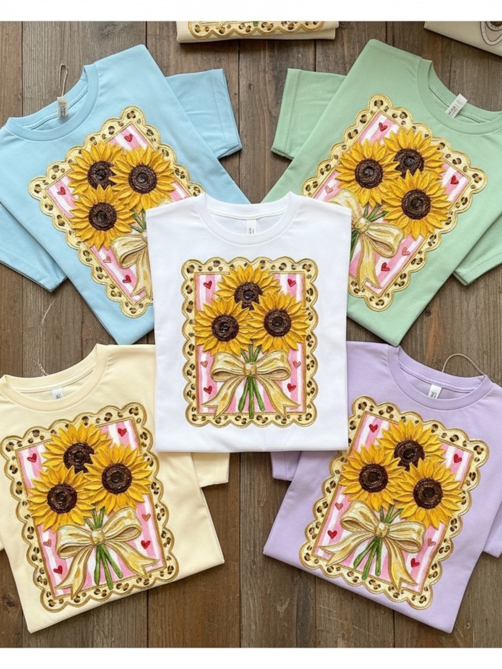 Sunflower Bouquet Shirt - Picture 3 of 6
